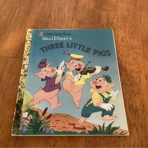 Little Golden Book, 2004, Walt Disney, The Three Little Pigs